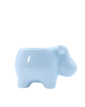 Blue Hippo Pod Vase