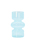 Blue Totem Glass Vase Blue