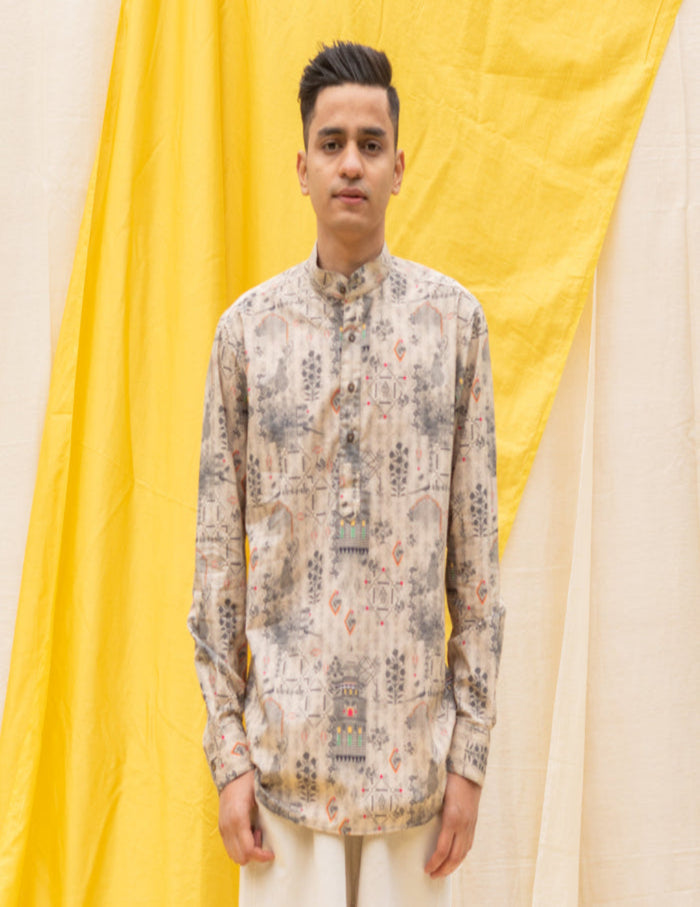 Bold Holiday Digital Printed Shirt