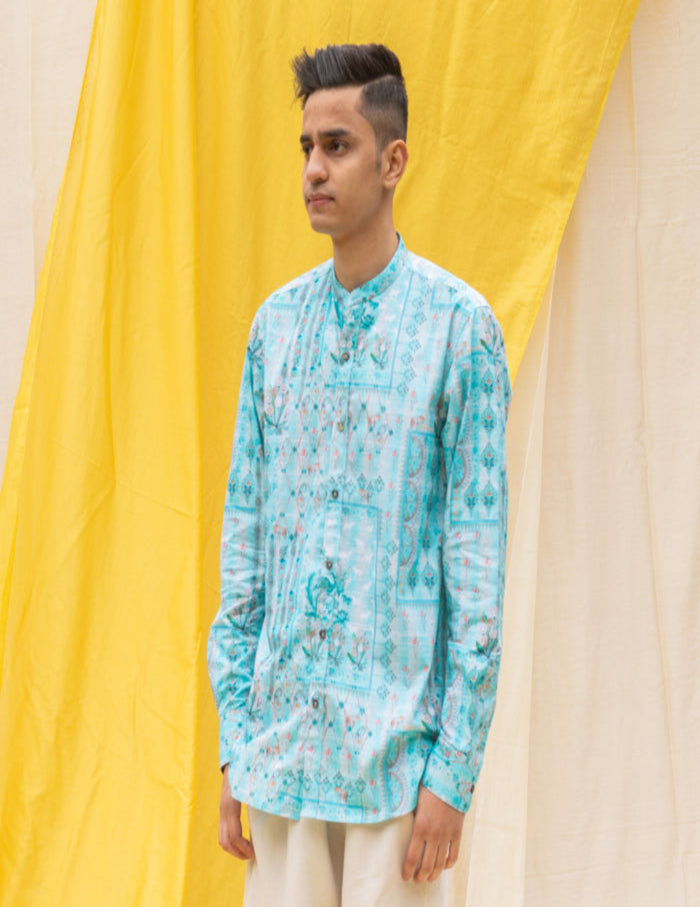 Bold Printed Resort Wear Shirt