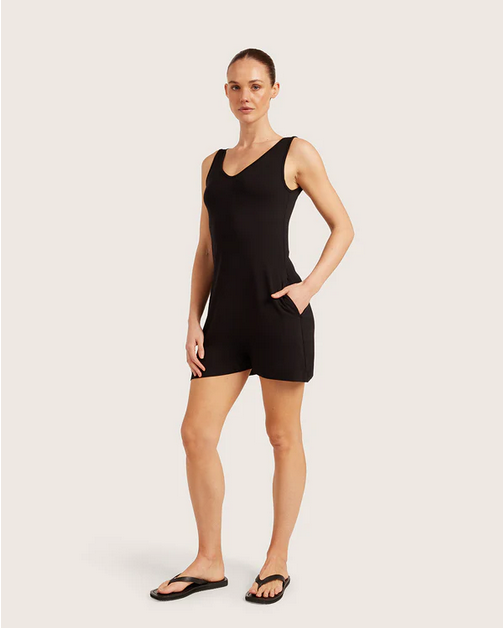 Boody Shorty Romper Acorn Home + Apparel