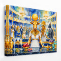 Bovine Golden Opera canvas wall art