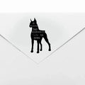 Boxer Dog Return Address Stamp - Premium Craft Supplies & Tools > Stamps & Seals > Stamps from Sugar and Spice Invitations - Just $38! Shop now at Sugar and Spice Paper
