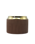 Brown Veneta Vase- Medium