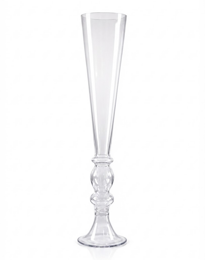 Bubble-Stem Trumpet Vase | Available in 2 Sizes
