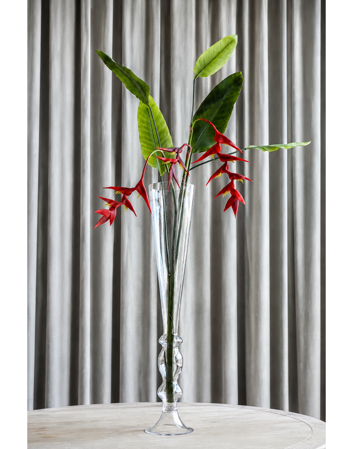 Bubble-Stem Trumpet Vase | Available in 2 Sizes