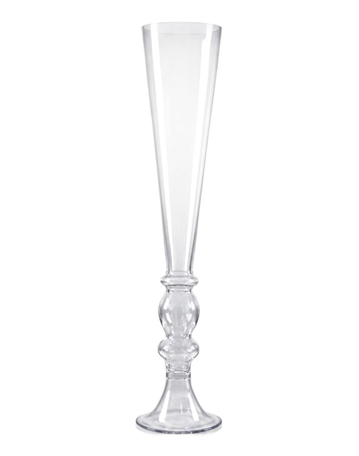 Bubble-Stem Trumpet Vase | Available in 2 Sizes