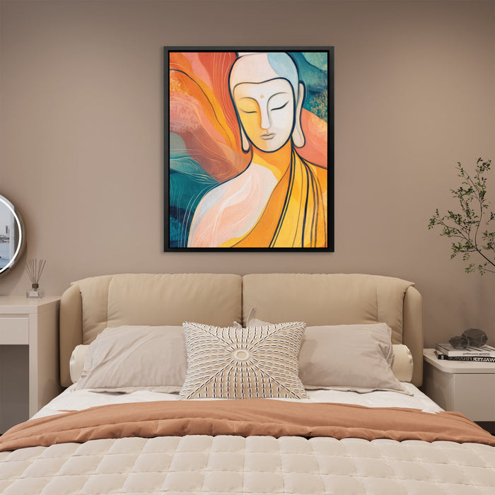Buddha's Golden Flow - Luxury Wall Art