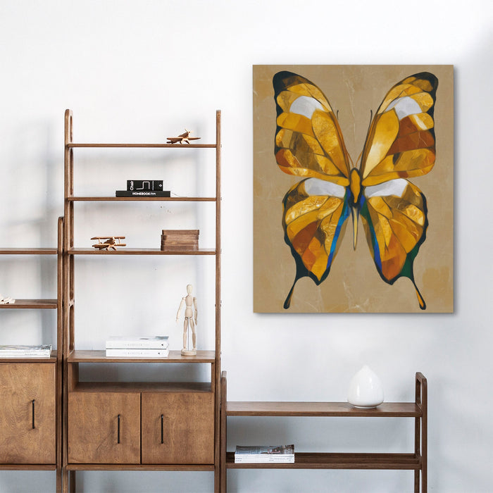 Butterfly in Amber - Luxury Wall Art