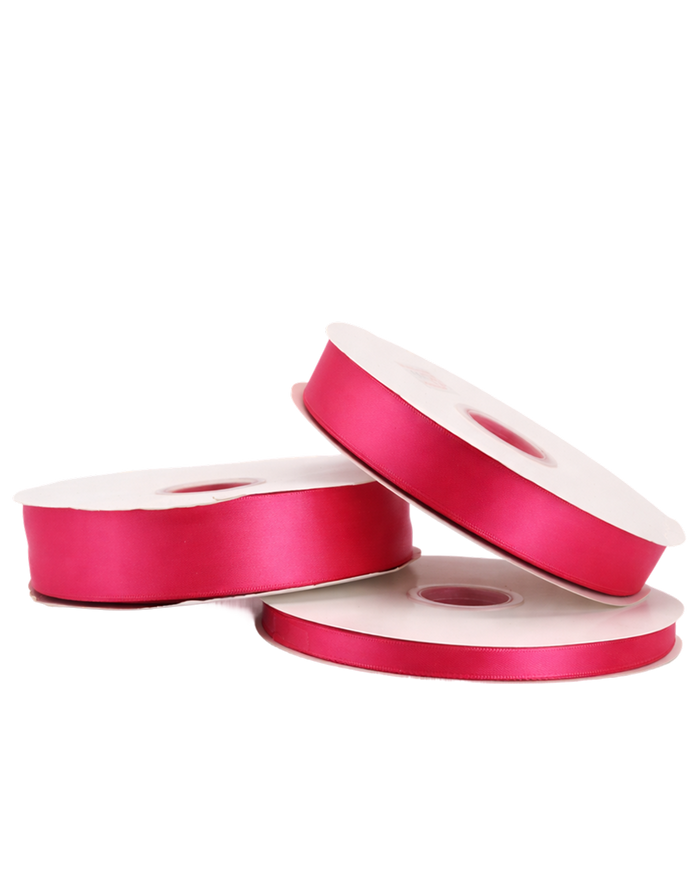 Camelia Rose Double Faced Satin Ribbon - 100 Yards 0.5"
