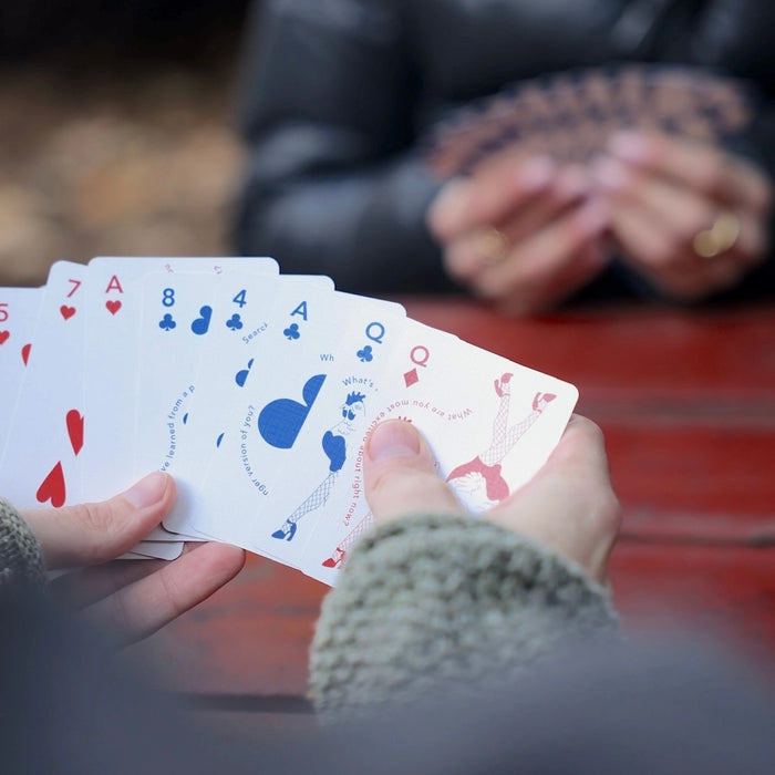 Candid: A Deck of Playing Cards and Conversation Starters