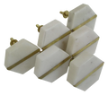 Carla Marble and Brass Knobs