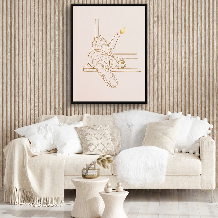 Cat Golden Reach — cat golden reach sq boujie couch 1port framed black