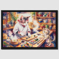 Cats Culinary Moment — Cats Culinary Moment Close Up Landscape 62