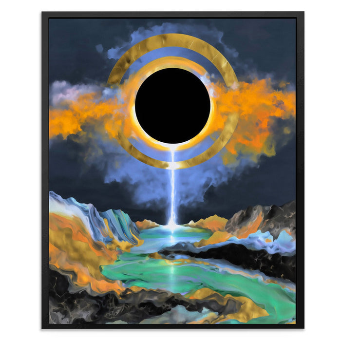 Celestial Eclipse Realm - Luxury Wall Art