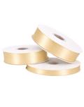 Chamois Double Faced Satin Ribbon - 100 Yards 0.5"