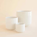 Charlie Planter | White - Ed's Plant Shop