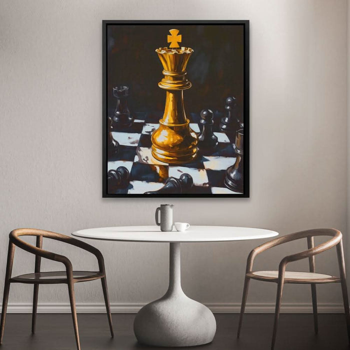 Checkmate Board - Large Canvas Print