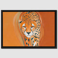 Cheetah Atmospheric Oil canvas wall art