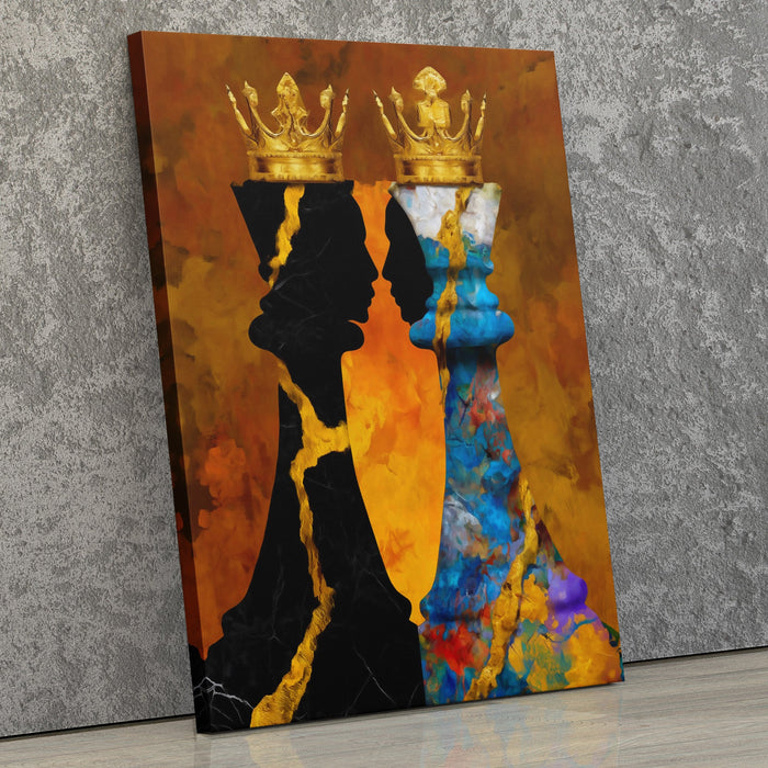 Chess Royal Standoff - Luxury Wall Art