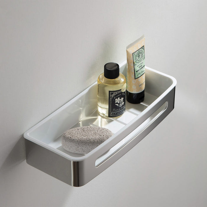 Chrome Bathroom Hardware Accessory Wall Mounted Front Basket KBA1202