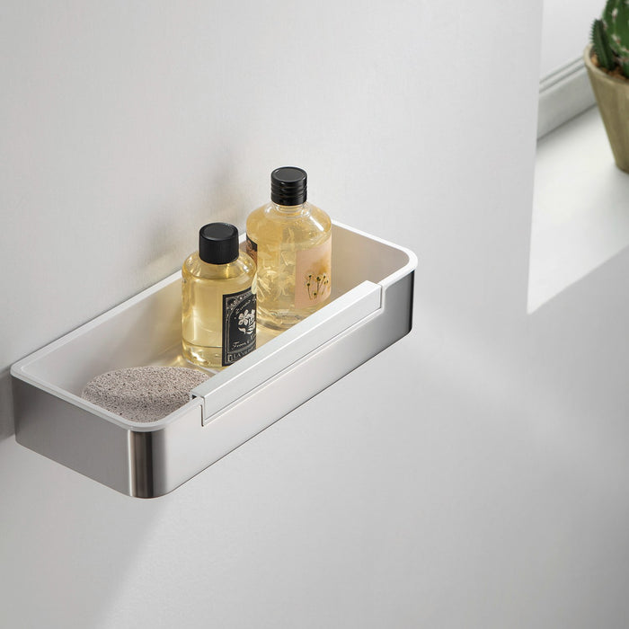 Chrome Bathroom Hardware Accessory Wall Mounted Shower Basket KBA1205