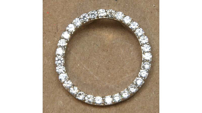 Circle Pendant Sterling Silver