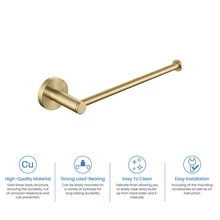 Circular 10 inch Bathroom Towel Holder KBA1403