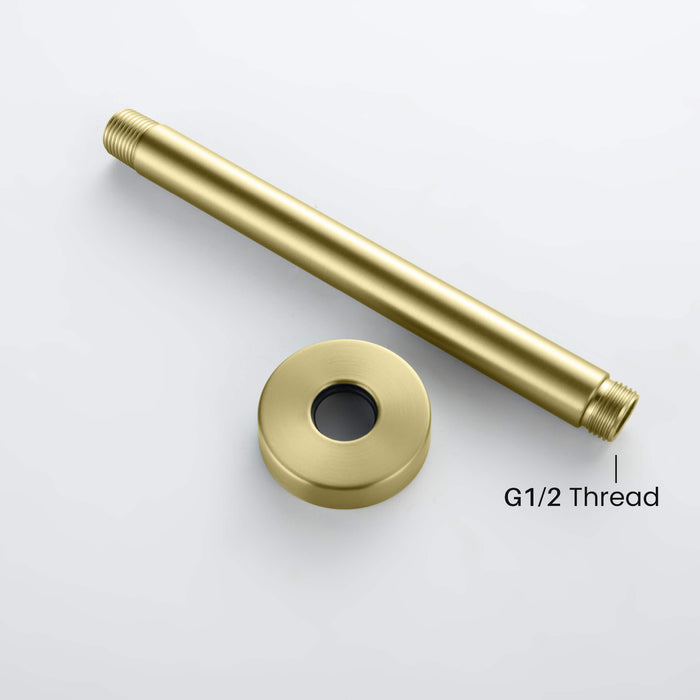 Circular 8" Ceiling Mounted Shower Arm SA0800-KB