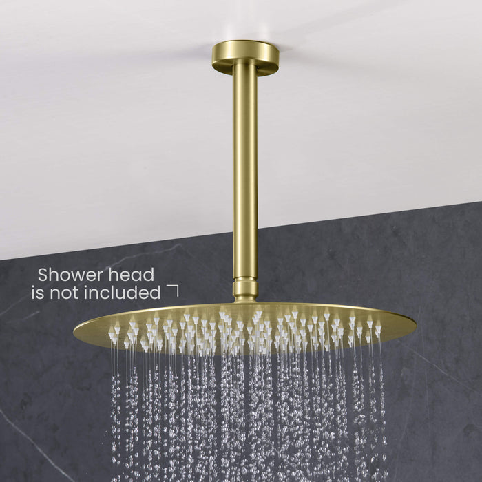 Circular 8" Ceiling Mounted Shower Arm SA0800-KB