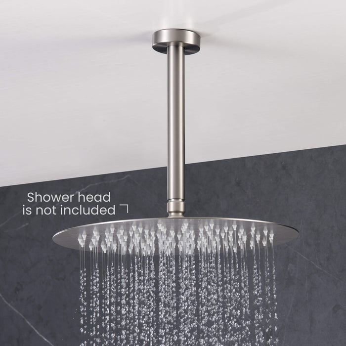 Circular 8" Ceiling Mounted Shower Arm SA0800-KB