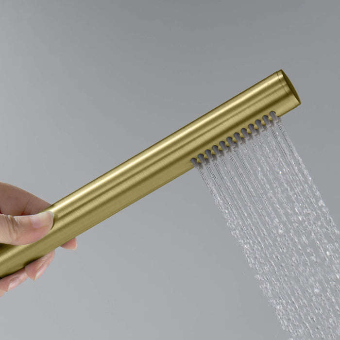 Circular Metal Handheld Shower Head HS102