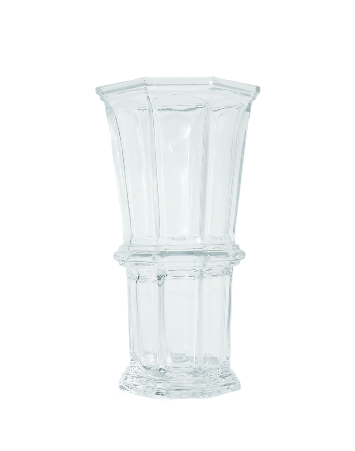 Clear Athena Pillar Vase