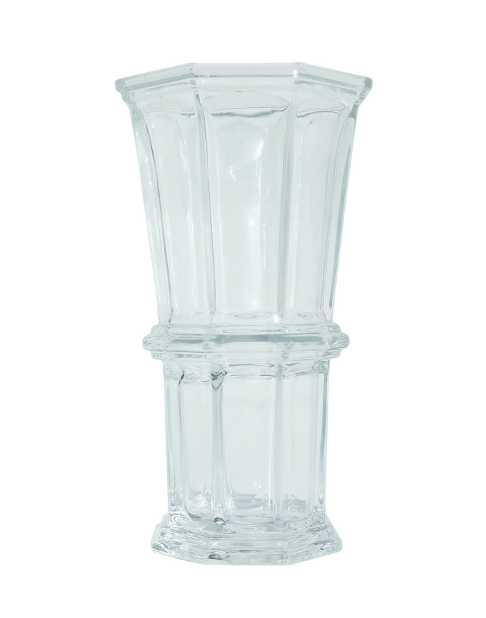 Clear Athena Pillar Vase