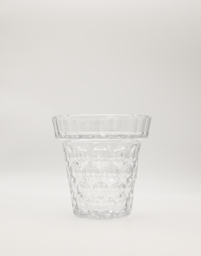 Clear Pebble Vase