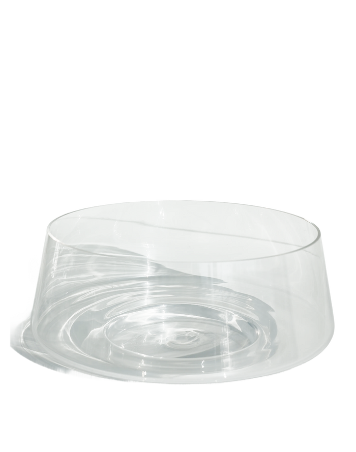 Clear Pedestal Bowl