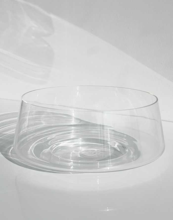 Clear Pedestal Bowl