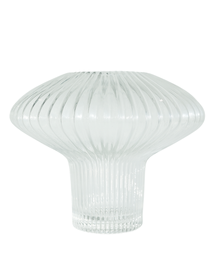 Clear UFO Vase