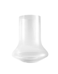 Clear Waisted Vase