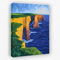 Cliffs of Serenity - Coastal Canvas Wall Art