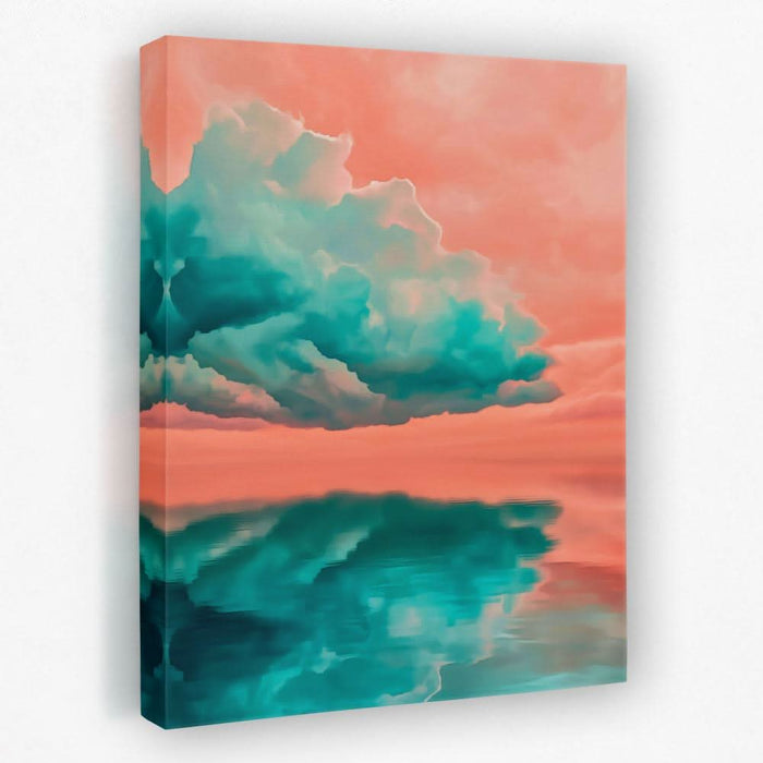 Cloud Mirror - Nature Canvas Wall Art
