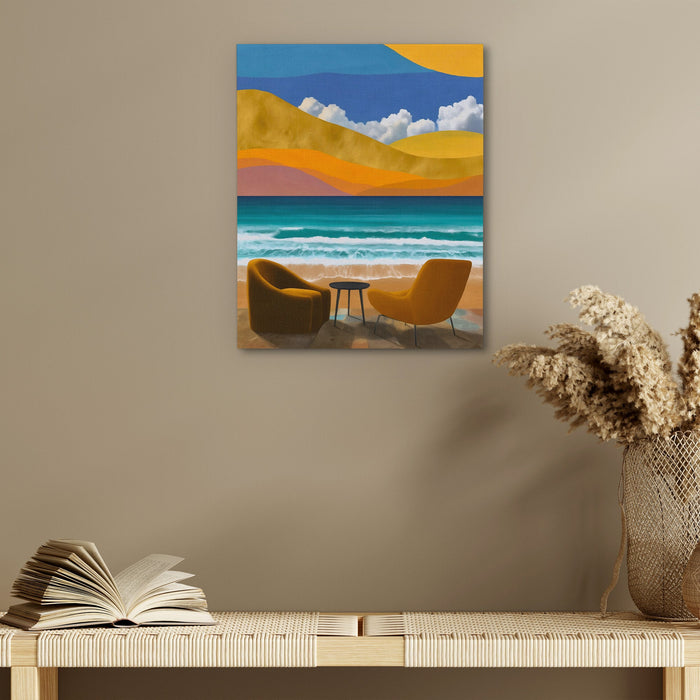 Coastal Living Room - Luxury Wall Art