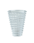 Cone Crystal Textured Vase | Available in 2 Colors