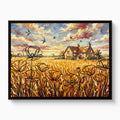 Cornfield Poppies — cornfield poppies white studio framed black