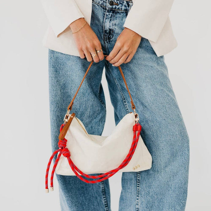 Cosette Canvas Shoulder Bag: Leopard