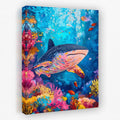 Cosmic Reef - Beach Canvas Wall Art