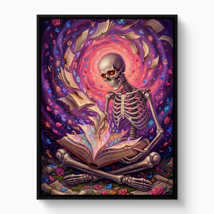 Cosmic Scholar — cosmic scholar white studio framed black