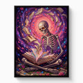Cosmic Scholar — cosmic scholar white studio framed black