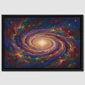 Cosmic Spiral Galaxy — Cosmic Spiral Galaxy Close Up Landscape 1