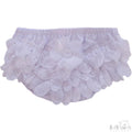 Cotton Frilly Pants (NB-18 Months)  FP14-W - Kidswholesale.co.uk